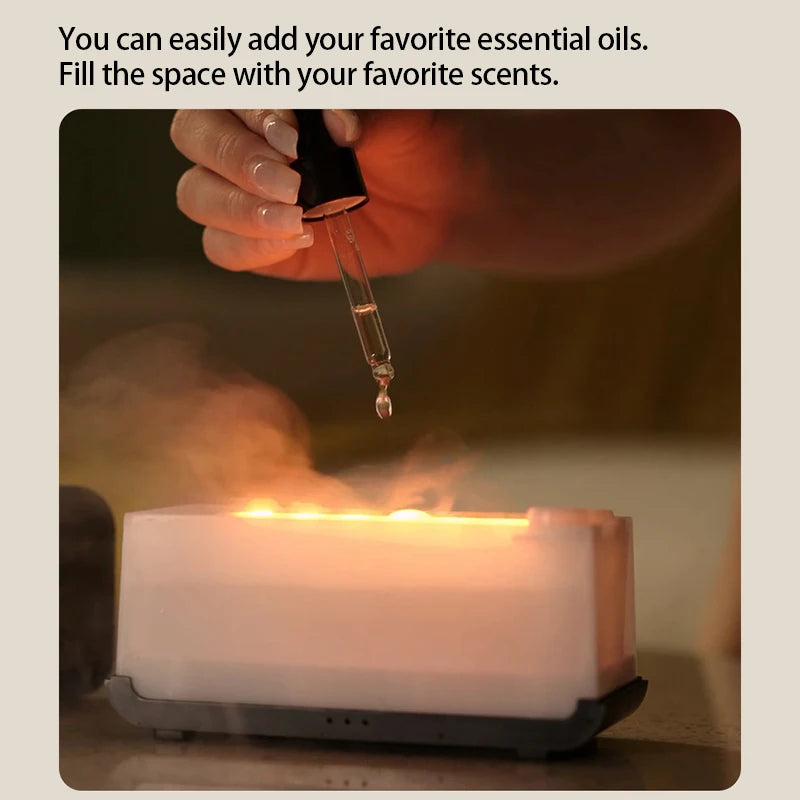 Pointbazzar™ Flame Aroma Diffuser
