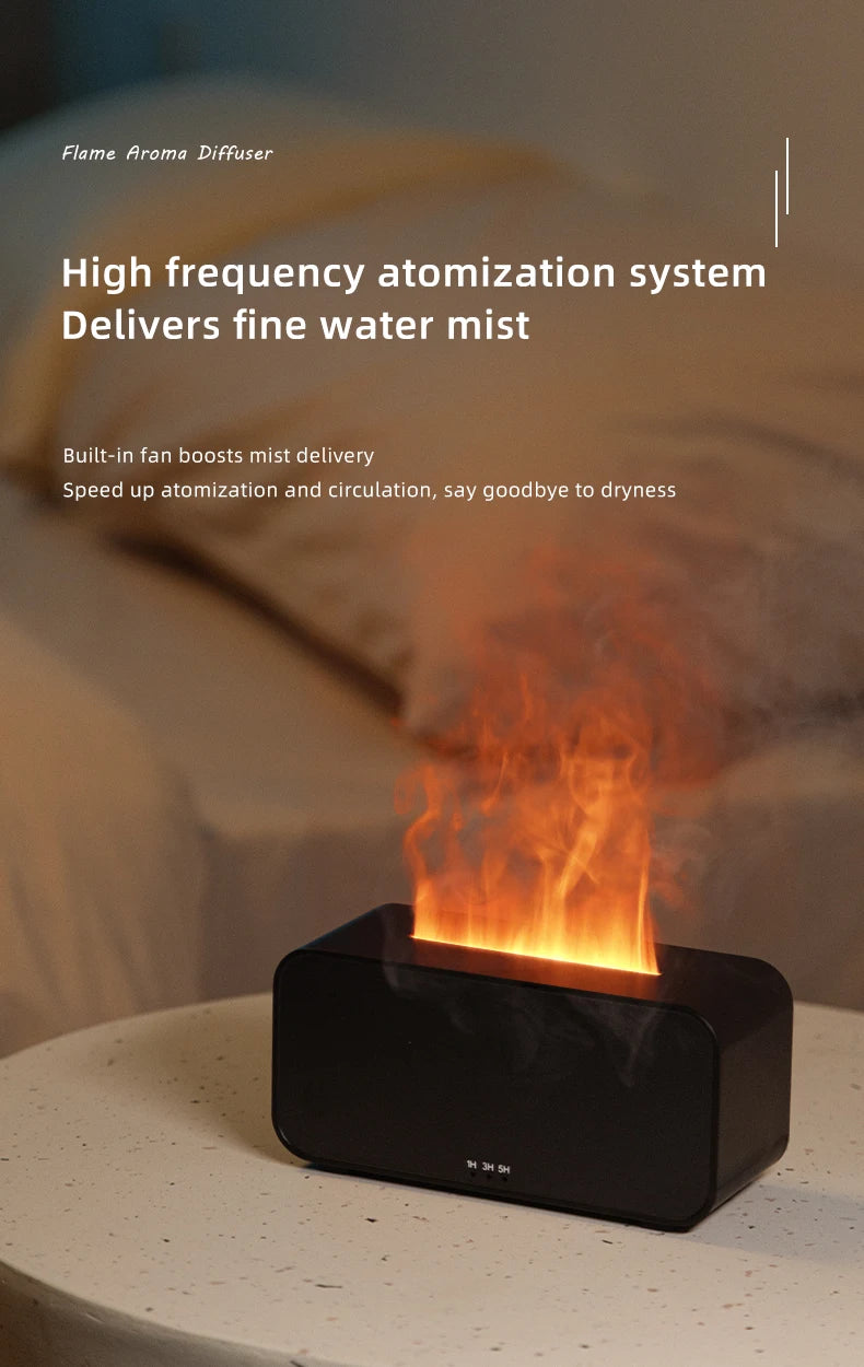 Pointbazzar™ Flame Aroma Diffuser