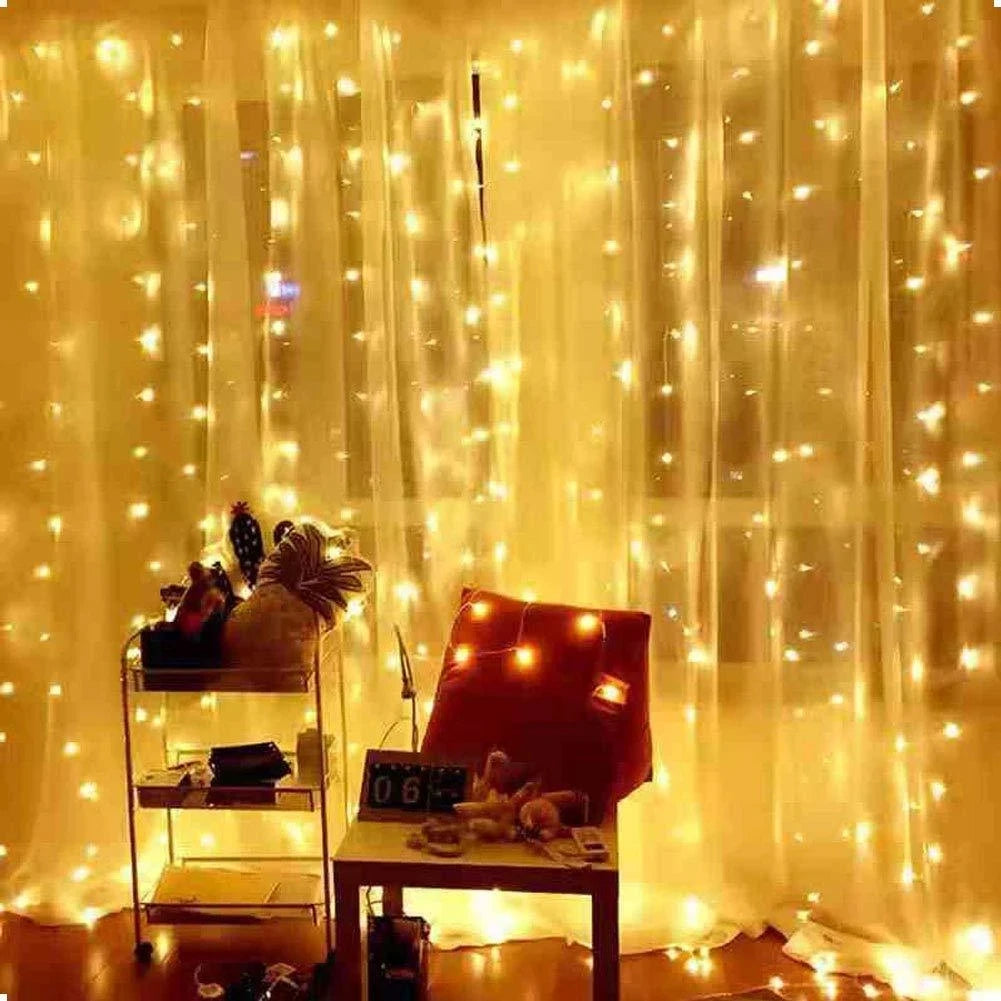 Pointbazzar™ LED Christmas Curtain Lights
