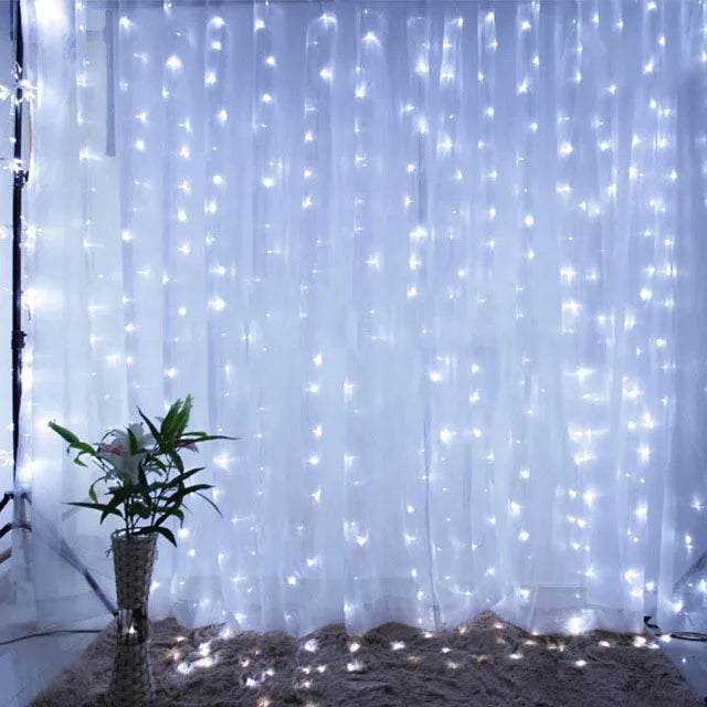 Pointbazzar™ LED Christmas Curtain Lights