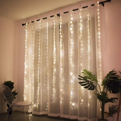 Pointbazzar™ LED Christmas Curtain Lights