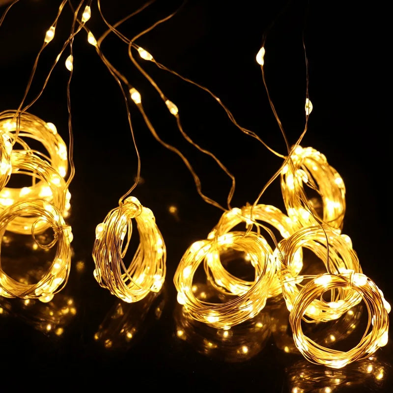 Pointbazzar™ LED Christmas Curtain Lights