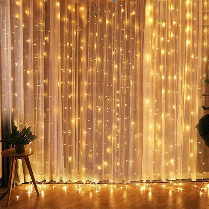 Pointbazzar™ LED Christmas Curtain Lights