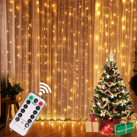Pointbazzar™ LED Christmas Curtain Lights