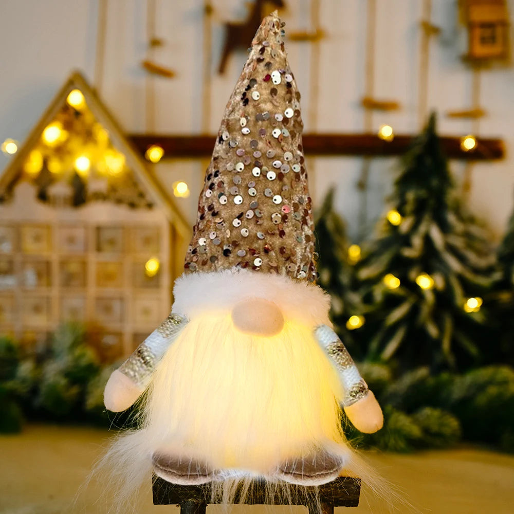 Pointbazzar™ Christmas Gnome with LED Light