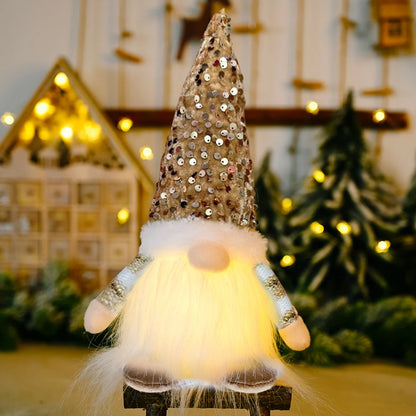 Pointbazzar™ Christmas Gnome with LED Light