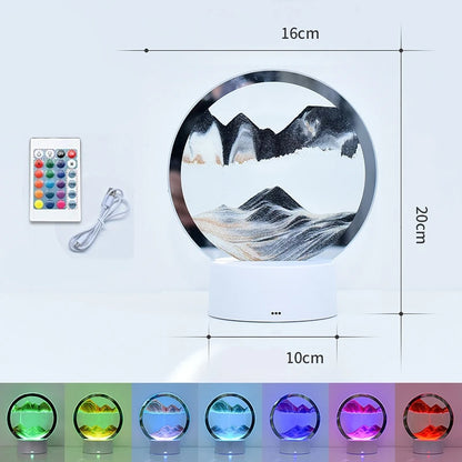 Pointbazzar™ 3D LED Hourglass