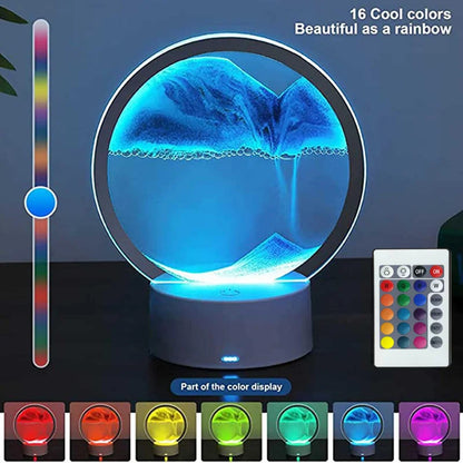 Pointbazzar™ 3D LED Hourglass
