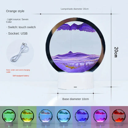 Pointbazzar™ 3D LED Hourglass