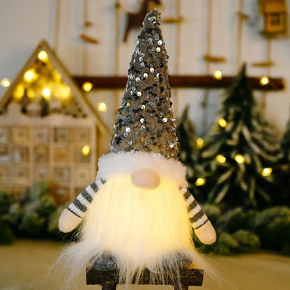 Pointbazzar™ Christmas Gnome with LED Light