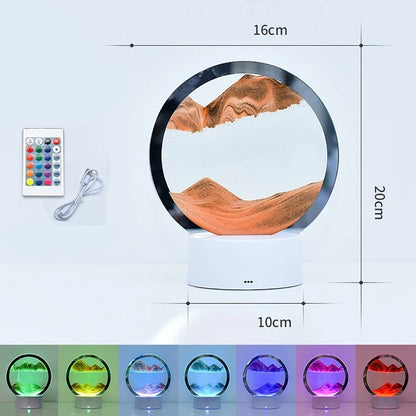 Pointbazzar™ 3D LED Hourglass