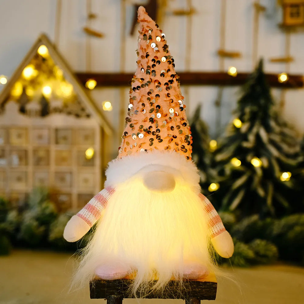 Pointbazzar™ Christmas Gnome with LED Light