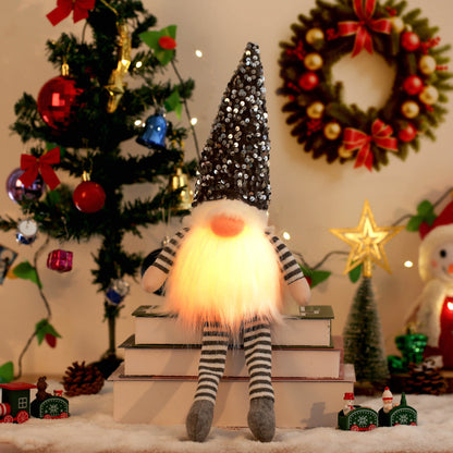 Pointbazzar™ Christmas Gnome with LED Light