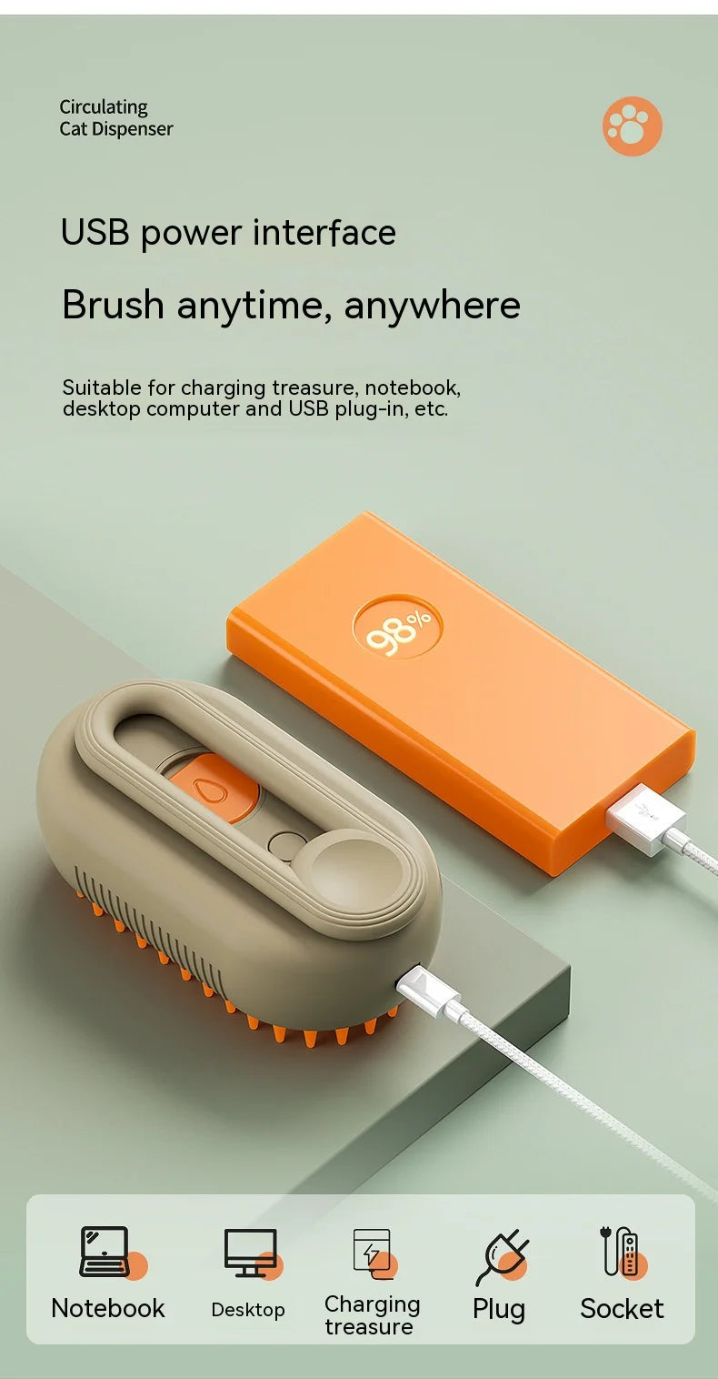 Pointbazzar™ Pet Spray Brush For Cats and Dogs