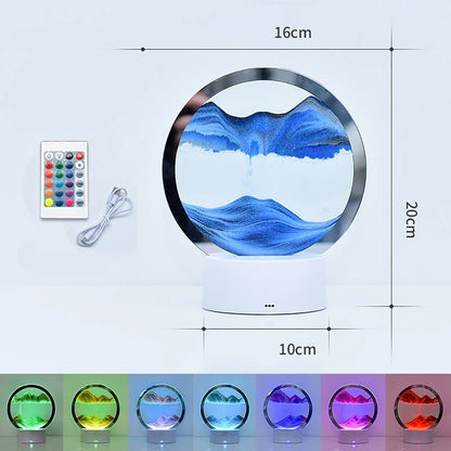 Pointbazzar™ 3D LED Hourglass