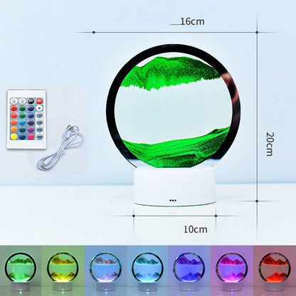 Pointbazzar™ 3D LED Hourglass