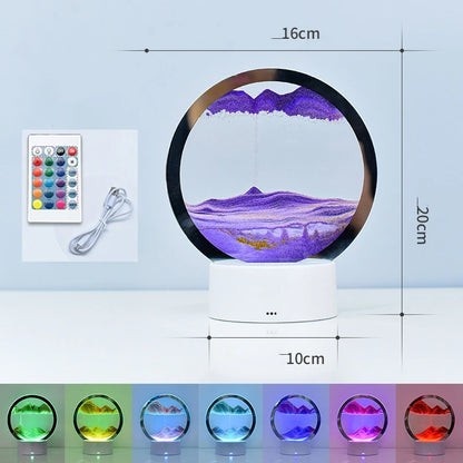 Pointbazzar™ 3D LED Hourglass
